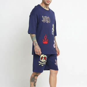 Conjunto de Shorts de Verano para Hombre con Logotipo Personalizado, Manga Corta, Diseño Moderno para Clima Cálido - Product Image 4