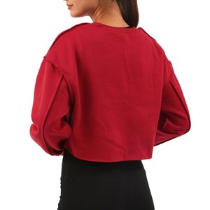 Sweat à capuche élégant pour femmes, tissu doux et chaud, vêtements décontractés, services de fabrication de vêtements en gros OEM ODM - Product Image 2