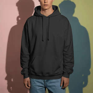 Sudadera con capucha extragrande de forro polar suave para hombre, ropa informal de calle de alta calidad, para usar en invierno, en oferta. - Product Image 3