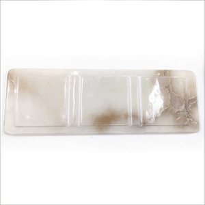 Bandeja Rectangular de Mármol Premium, Hecha a Mano, Ligera, de Lujo, para Servir, Exhibir, Hogar, Hotel, Eventos, Venta al por Mayor de Fábrica - Product Image 3