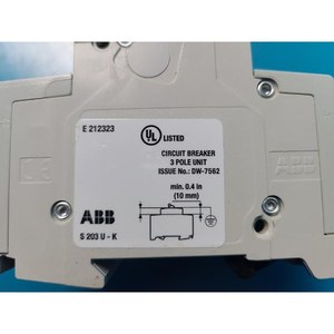 ABB S203U S 203 U K 30 A Usado, como está, Piezas de equipos semiconductores de segunda mano - Product Image 3