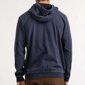 Sweat à capuche pour homme en molleton de qualité supérieure, coupe superposée, respirant, séchage rapide, idéal pour l'hiver, vente en gros - Product Image 2