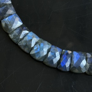 AAA Flashy Labradorite Beaded <b>Necklace</b> 16 Inch <b>Long</b> Natural Labradorite Stone Beads Choker Fire Gemstone Jewelry Wholesale Bulk - Product Image 4