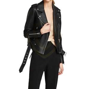 Chaquetas Ligeras de Manga Larga para Mujer, Ropa de Invierno, Chaquetas de Cuero Ajustadas para Mujer - Product Image 3