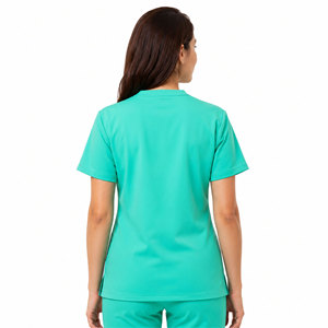 High Quality Latest Design Low Price Women <b>Scrub</b> <b>Sets</b> New Arrival Bulk Quantity OEM Service Women <b>Scrub</b> <b>Sets</b> For Online Sale - Product Image 3