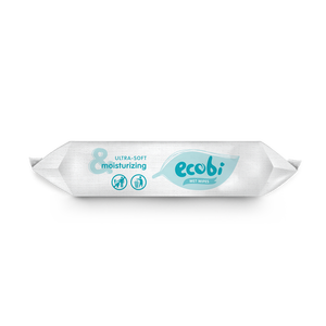 Ecobi 100% Lingettes pour bébé non tissées Spunlace Hypoallergéniques et douces pour les peaux sensibles pour le nettoyage quotidien de la maison - Product Image 3