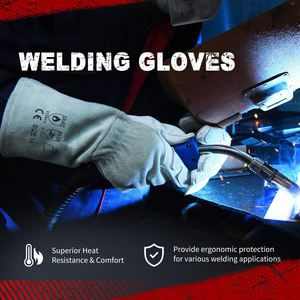 Gants de soudage TIG en cuir de qualité supérieure avec revêtement en latex, haute dextérité et doublure douce, personnalisables et anti-impact - Product Image 6