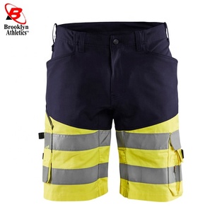 Hi vis-pantalones cortos reflectantes, ropa de trabajo fresca, visibilidad, Verano - Product Image 4