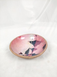 Bol de service en bois chinois le plus vendu, design classique pour la maison, la cuisine et les fêtes, écologique - Product Image 3