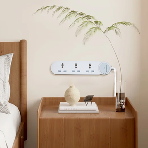 Cable de Extensión Portátil de 3 Vías y 10A para Uso General Residencial, Serie WISH Personalizada, Enchufes de Corriente, Electrónica de Consumo - Product Image 5