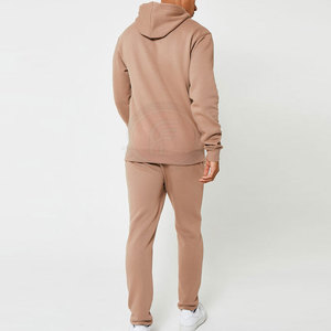 Conjunto Deportivo Informal para Hombre, con Capucha, Lavado, Sólido, de Tela Cómoda, Manga Larga, Pantalones, para Deportes, Gimnasio, Aire Libre, Uso Diario - Product Image 2