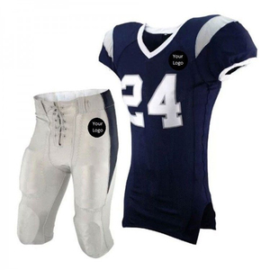 Conjunto de Camiseta y Pantalones de Fútbol Americano Personalizados de Alta Calidad con Impresión por Sublimación Completa para Hombres y Jóvenes - Product Image 6