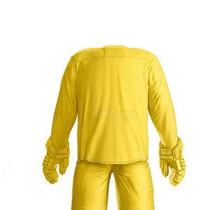 Nouvelle tenue de hockey sur glace respirante 100% polyester avec options personnalisables, vêtements de sport de haute qualité en vente - Product Image 6