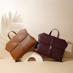 Luxury Genuine Leather <b>Handbag</b> for Women 2026 Autumn Fashion Clutch Open Closure Lightweight Design Customizable Options 2-2.9L - Product Image 4