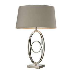 Lampe de table en métal de qualité supérieure avec base conique, abat-jour en papier blanc, design minimaliste pour la décoration de chambre à coucher, source de lumière LED E27 - Product Image 4