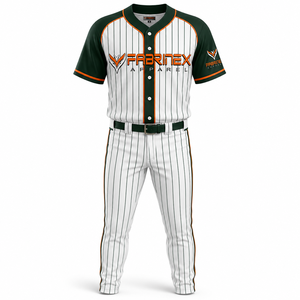 New Arrival <b>Baseball</b> Uniform Breathable Fabric Lightweight Comfortable Fit <b>Baseball</b> Uniform Ideal For Training Matches And Team - Product Image 4