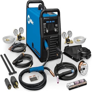 Soldadora Miller MigMatic Synergic Pulse MIG MAG de 500A, de uso pesado, refrigerada por agua, con inversor y sistema de 4 rodillos. - Product Image 1