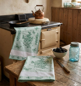 Serviettes de cuisine en coton à séchage rapide, écologiques, logo personnalisé, taille sur mesure pour hôtels, restaurants et usage domestique - Product Image 2