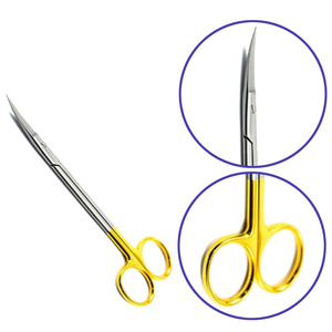 Tijeras Dentales Profesionales Kelly TC Rectas y Curvas de Alta Calidad Reutilizables, Fabricante de Instrumentos Personalizados, Sialkot, Pakistán - Product Image 2