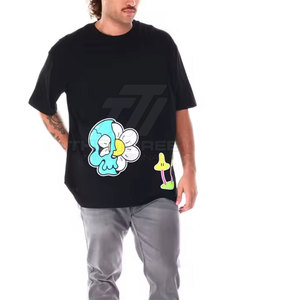 Camiseta de Hombre de Alta Calidad con Serigrafía, Diseño OEM, Camiseta de Algodón para Hombre con Serigrafía, Hecha en Pakistán - Product Image 6