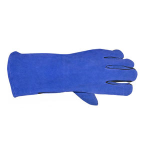Gants de travail en cuir de vachette fendu pour soudeurs, prix de gros, gants de soudage ignifuges, protection des mains, gants de sécurité pour le travail - Product Image 3