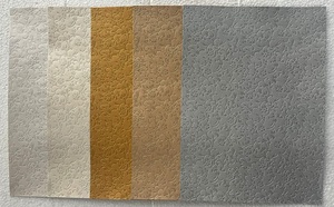 Metallic Embossed Coated Anti-Curl Art <b>Paper</b> Sheets Luxury Shimmer Custom Textured Gift <b>Wrapping</b> <b>Paper</b> for Stationery Boxes - Product Image 3