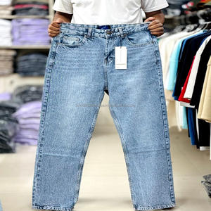 กางเกงยีนส์เดนิมทรงหลวมสไตล์คาร์โก้ผ้าฝ้ายสำหรับผู้ชาย แฟชั่น Y2K สไตล์สตรีทแวร์ ผลิตในบังคลาเทศ ขายดี - Product Image 2