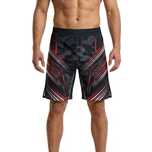 <b>Black</b> Red Chevron MMA <b>Shorts</b> Low Profile Waistband Performance Fight Camp <b>Shorts</b> For <b>Men</b> Sportswear Training <b>Shorts</b> - Product Image 1