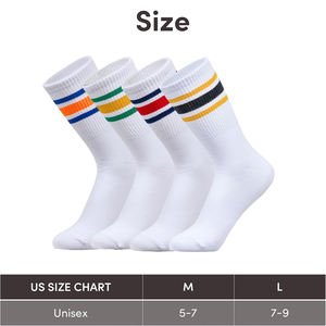 Calcetines Deportivos de Algodón de la Mejor Calidad para Hombre, Blancos, Transpirables y de Secado Rápido, para Correr, Trotar y Deportes al Aire Libre en Invierno - Product Image 3