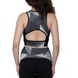 Nouvel Arrivage – Ensemble Sportif Femme de Haute Qualité 100% Coton : Legging de Yoga, Brassière de Sport, Crop Top – Tenue de Gym Respirante et Séchage Rapide - Product Image 3