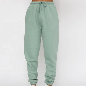 New Quick-drying 100% Cotton Windproof Breathable Vintage Sportswear Athletic Running Joggers <b>Pants</b> Casual Sport Trousers Women - Product Image 4