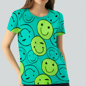 Camiseta de algodón para mujer de alta calidad con logotipo personalizado e impresión personalizada, hecha en Pakistán desde nuestra fábrica, precio al por mayor. - Product Image 1