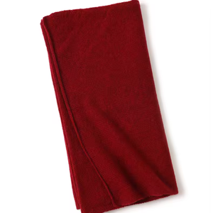 Bufanda de punto para mujer, chal largo y cálido para invierno, bufanda clásica teñida de color liso - Product Image 4