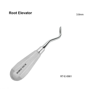 Élévateur dentaire manuel ergonomique à angle droit 3,8 mm en acier inoxydable par Roboz Tech Pakistan - Product Image 2