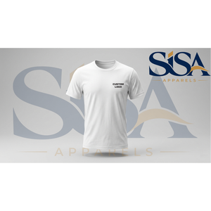T-shirt blanc slim fit pour homme, vêtements de sport en coton, impression sérigraphique, design roses, tailles disponibles du XS au 2XL - Product Image 2
