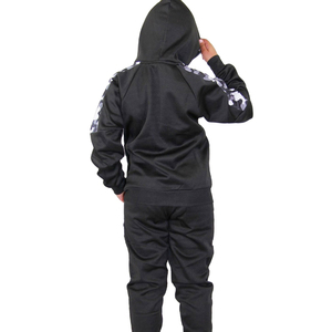 Survêtements 100% coton pour enfants, garçons, sweat-shirts à capuche unis, survêtements bébé, ensembles de jogging de haute qualité, ensembles de survêtements pour enfants - Product Image 4