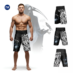 กางเกง MMA คุณภาพสูง ไซส์ใหญ่ ระบายอากาศได้ดี ทออย่างดี สำหรับผู้ชาย เอวกลาง สวมใส่สบาย เป็นมิตรกับสิ่งแวดล้อม กันน้ำ แห้งเร็ว กันลม ยืดหยุ่นได้ - Product Image 1