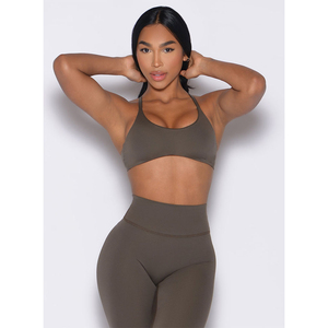 Nouveau soutien-gorge de sport personnalisé Winter Oak Passion pour femme, avec dos à bretelles réglables, design incurvé sous le buste et maintien élevé pour le fitness - Product Image 5