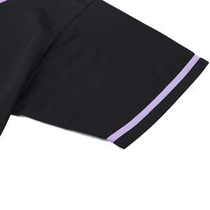 OEM Baseball Jersey Custom Streetwear Baseball Teamwear Contrast Stripe Breathable <b>Waffle</b> Mesh Button Front Athletic <b>Shirt</b> - Product Image 3