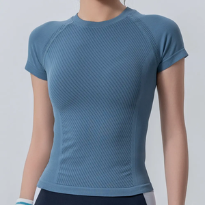 Leggings de Yoga Sencillos Personalizados para Mujer, Cintura Alta, Absorben el Sudor, Secado Rápido, Transpirables, Elásticos en Cuatro Direcciones, Tallas Grandes, para Gimnasio y Entrenamiento - Product Image 5