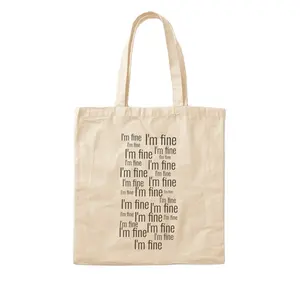 Fabricante de bolsas de algodón natural en Asia, bolso de algodón de tamaño estándar, bolso de algodón hecho a mano para compras - Product Image 1