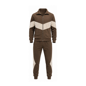 Mens Sports Tracksuit OEM Custom Fitness Gym Training Running Set Full Zip Jacket Jogger <b>Pants</b> Wholesale Supplier Factory Custom - Product Image 1