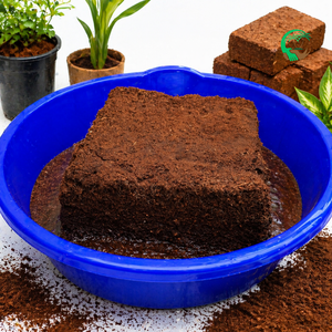 Cocopeat Growing Media 5kg Blocks <b>For</b> Greenhouse Farming High Expansion 85L-95L Low EC Export Supply India - Product Image 5
