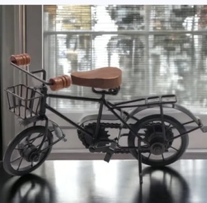 Handmade Iron and Wooden Antique Bicycle Handcrafted Antique Accessories for Weddings - Product Image 1