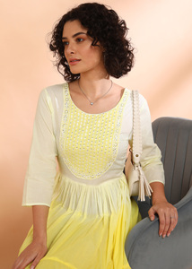 Robe longue évasée en coton brodé pour femme, séchage rapide, idéale pour l'été, les fêtes, le style de vie moderne, tenue quotidienne, meilleur prix fournisseur - Product Image 5