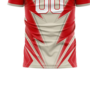 Camiseta de Fútbol Unisex de Alta Calidad 100% Poliéster, Camiseta de Fútbol Económica para Adultos para la Temporada de Verano - Product Image 4