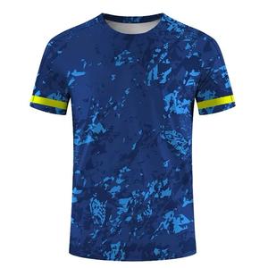 เสื้อยืดวิ่งแบบซับลิเมชั่นสั่งทำพิเศษ แห้งเร็ว ระบายอากาศได้ดี ผลิตจากโพลีเอสเตอร์ เหมาะสำหรับกีฬา มาราธอน งานแข่งขัน และชุดทีม - Product Image 4