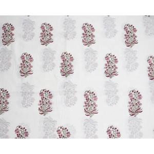 Malva rosa salmón té verde de tela de algodón Floral 100% tela de algodón suave acolchado de tela por la yarda - Product Image 1