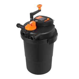 Sistema di Filtraggio per Laghetto a Pressione Bio 2000 Galloni con Luce UV-C 13W, 1840 GPH, Filtri Acqua Esterni Pressurizzati per Laghetto Biologico - Product Image 1