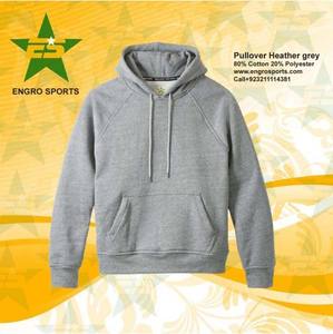 Sweat à capuche de conception personnalisée de haute qualité véritable 100% coton lourd zippé à la mode polaire 2 pièces survêtement à capuche pour hommes - Product Image 5